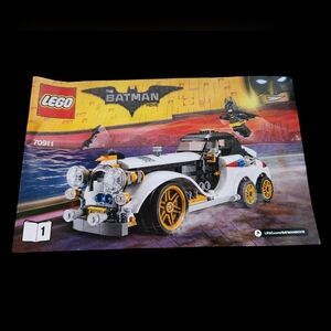 Lego Instruction Manual ONLY 70911 Penguin Arctic Roller Batman Movie Booklet